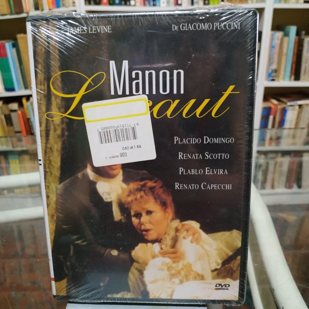 Opera Manon Lescaut dvd editora DESCONHECIDO
