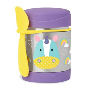 Pote Térmico com Talher Zoo Unicórnio Skip Hop em Oferta na Shopee