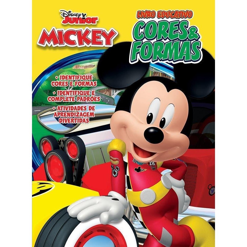 Atividades Educativas Disney - Cores e Formas em Oferta na Shopee