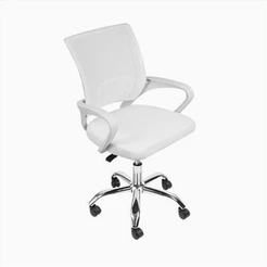 Cadeira Escritorio Diretor Tela Mesh Tok 3310 Branco