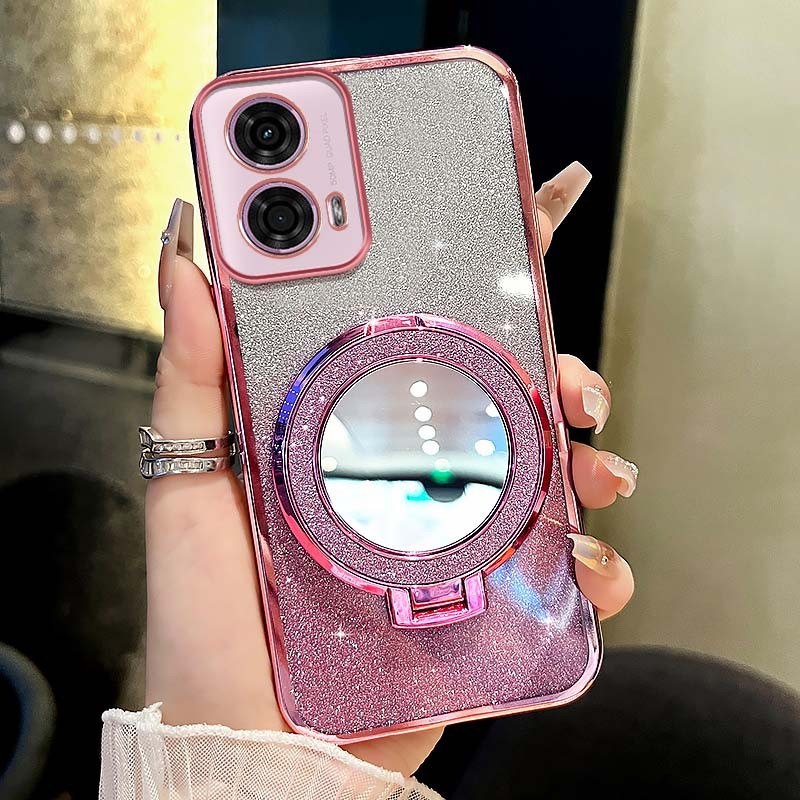 YBD Espelho Suporte De Sucção Magnética Capa De Telefone Para Motorola Edge 60 Fusion 60S G34 G24 G14 G84 G83 G54 G53 G7 em Oferta na Shopee