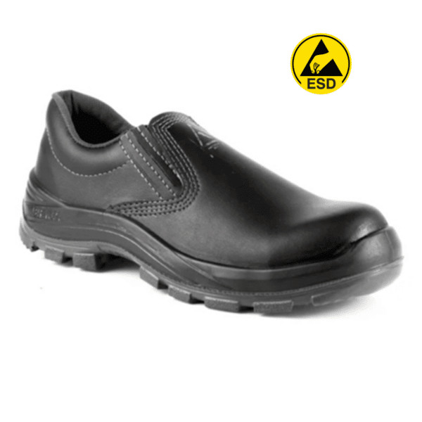 Sapato Antiestático ESD Microfibra Bico Composite Bracol CA 42572