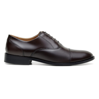 Sapato Masculino Oxford Londres Couro Café em Oferta na Shopee