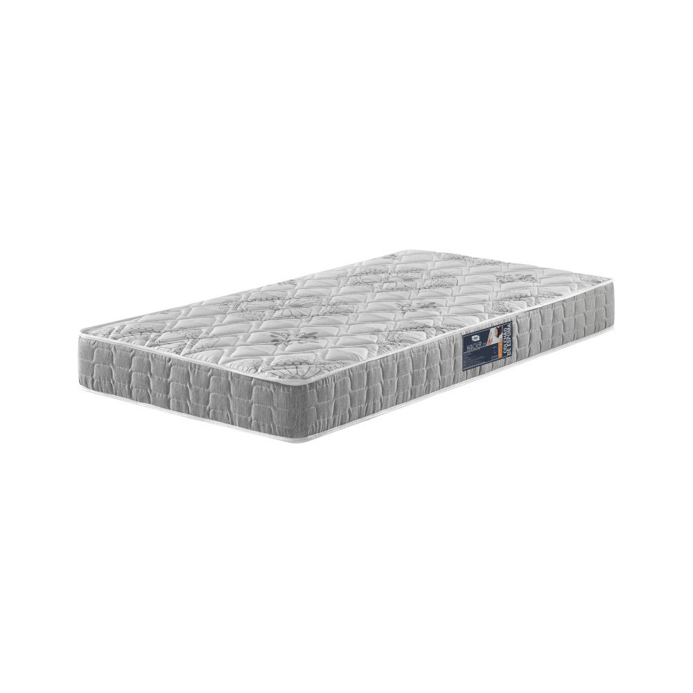 Colchão Solteiro Hanover Espuma D33 Bordado 78x188x17cm - Home & Living