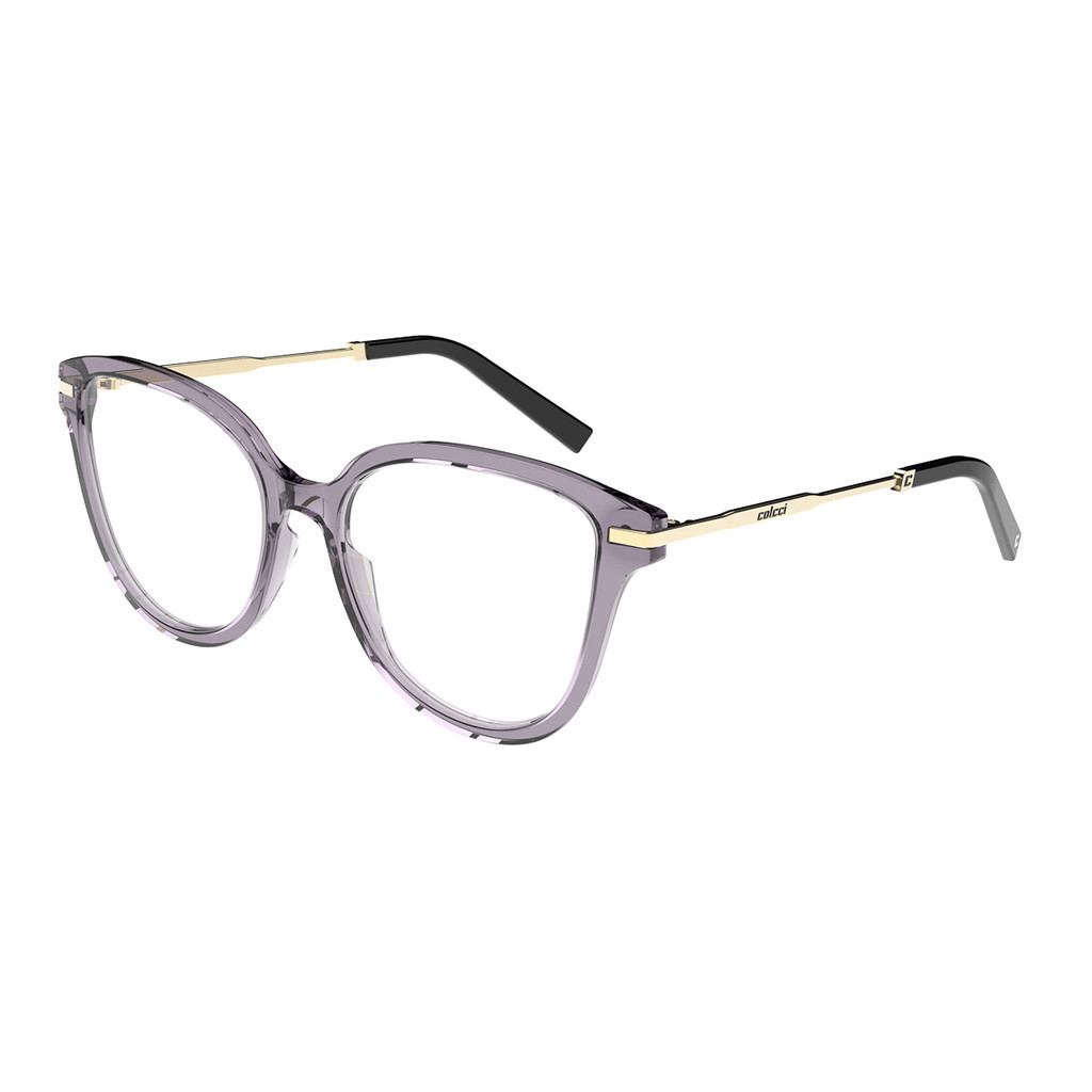 Armação De Óculos Colcci Maite C6183c6955 Roxo Translúcido