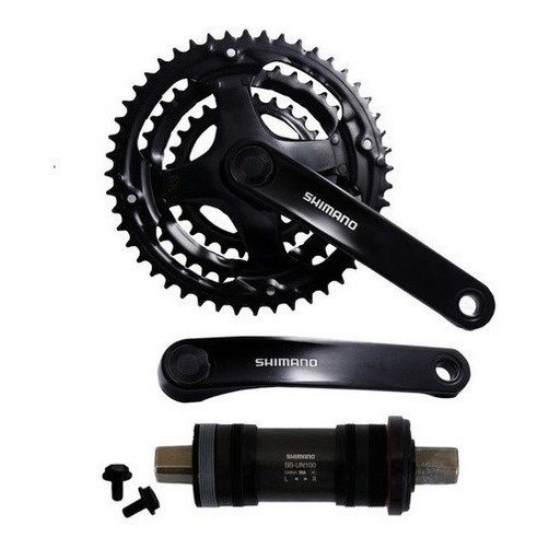 Coroa Pedivela Shimano 21v Bicicleta Movimento Central Bike - Sports & Outdoors