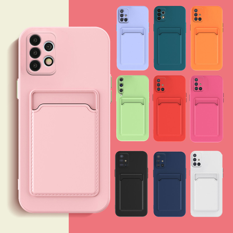 Silicone Líquido Para Samsung Galaxy S23 S24 Ultra Plus S21 FE A55 A52 A34 A54 A72 A14 A32 4G 5G A13 A23 A33 A53 A73