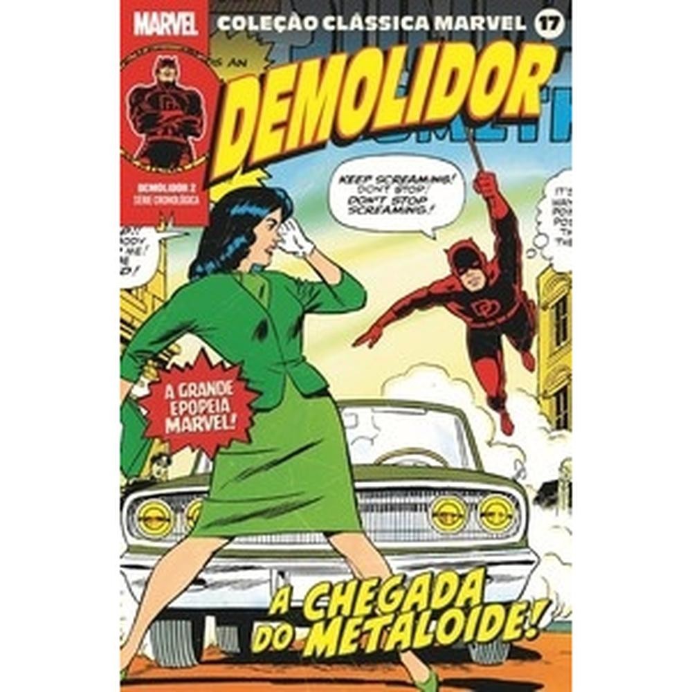 Coleção clássica marvel vol. 17 - demolidor vol. 2 em Oferta na Shopee