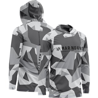 Camiseta x Protection Sublimada Camuflada Geometrica - Mar Negro em Oferta na Shopee