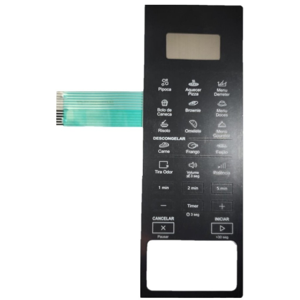Membrana Microondas Brastemp Bms 46 Ar Espelhada