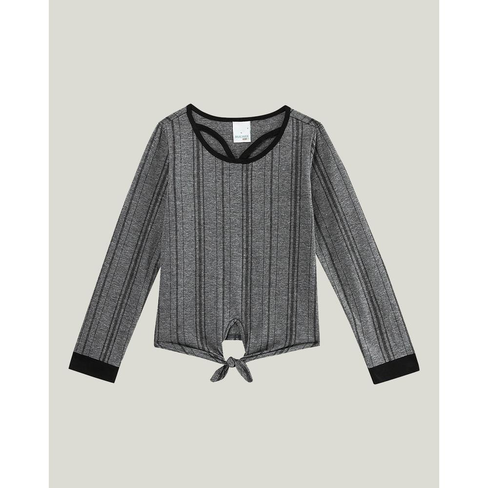 Blusa Listrada Menina Malwee Kids