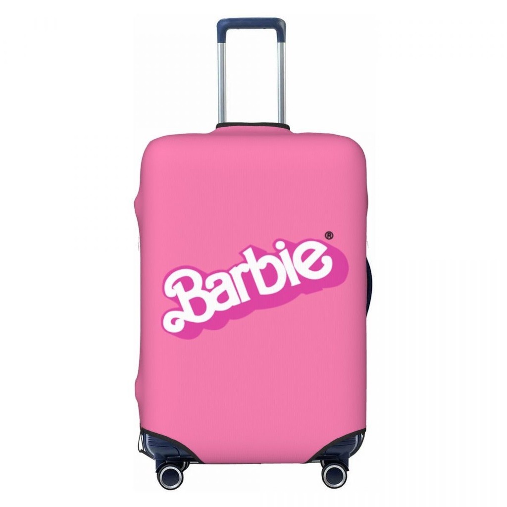 Barbie Capa De Bagagem Rosa Elástica Lavável Protetor De Mala Anti-Risco Se Encaixa 18-32 Polegada