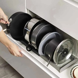 Acessórios de cozinha Pot Rack Panela Panela Organizador De Cozinha Para Armário De Armaze...