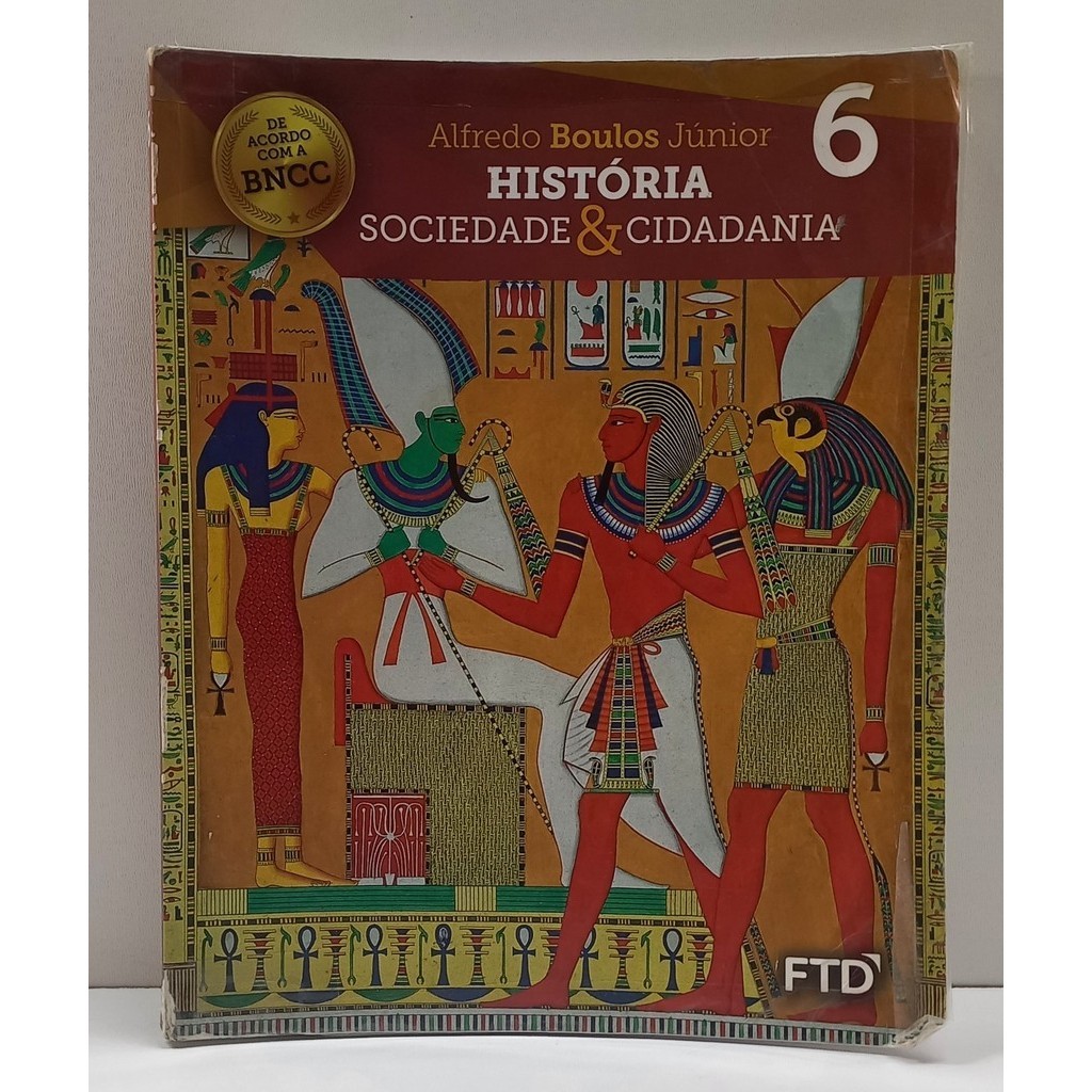 Livro História Sociedade & Cidadania Vol. 6 - Alfredo Boulos