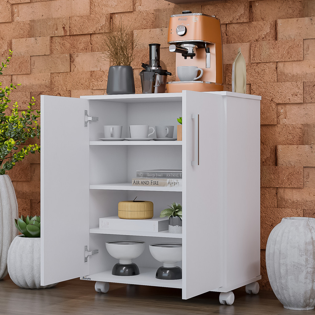 Armário Bonatto Multiuso Sapateira Quarto Organizador - Home & Living