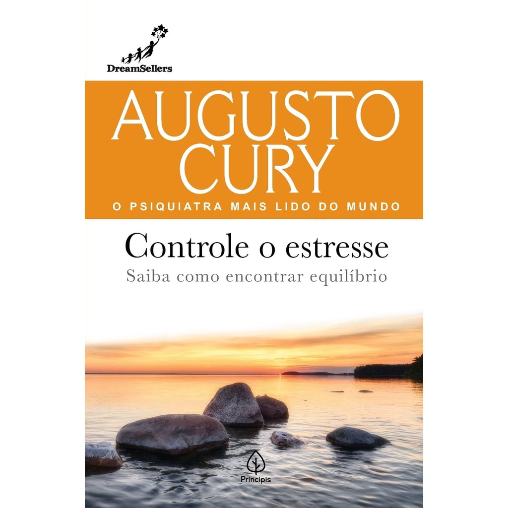 Controle o estresse: Saiba como encontrar equilíbrio | Augusto Cury em Oferta na Shopee