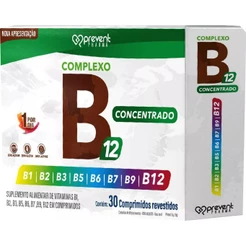 Complexo B12 Concentrado 30 Cápsulas - Prevent
