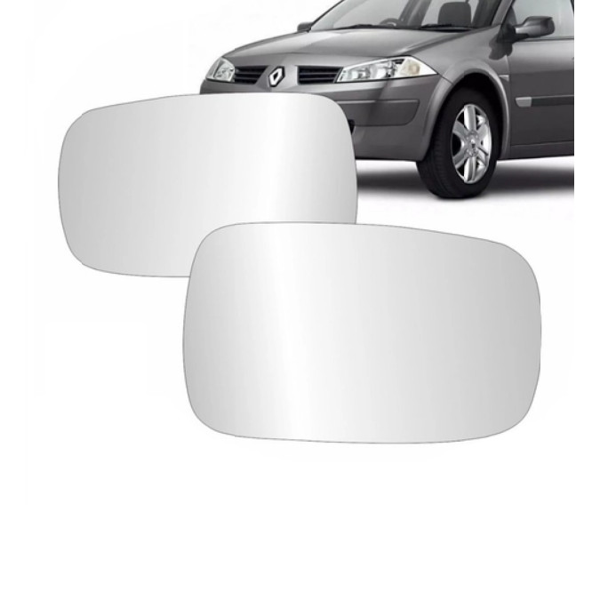 Lente Refil Retrovisor Megane 06 07 08 09 10 11 12