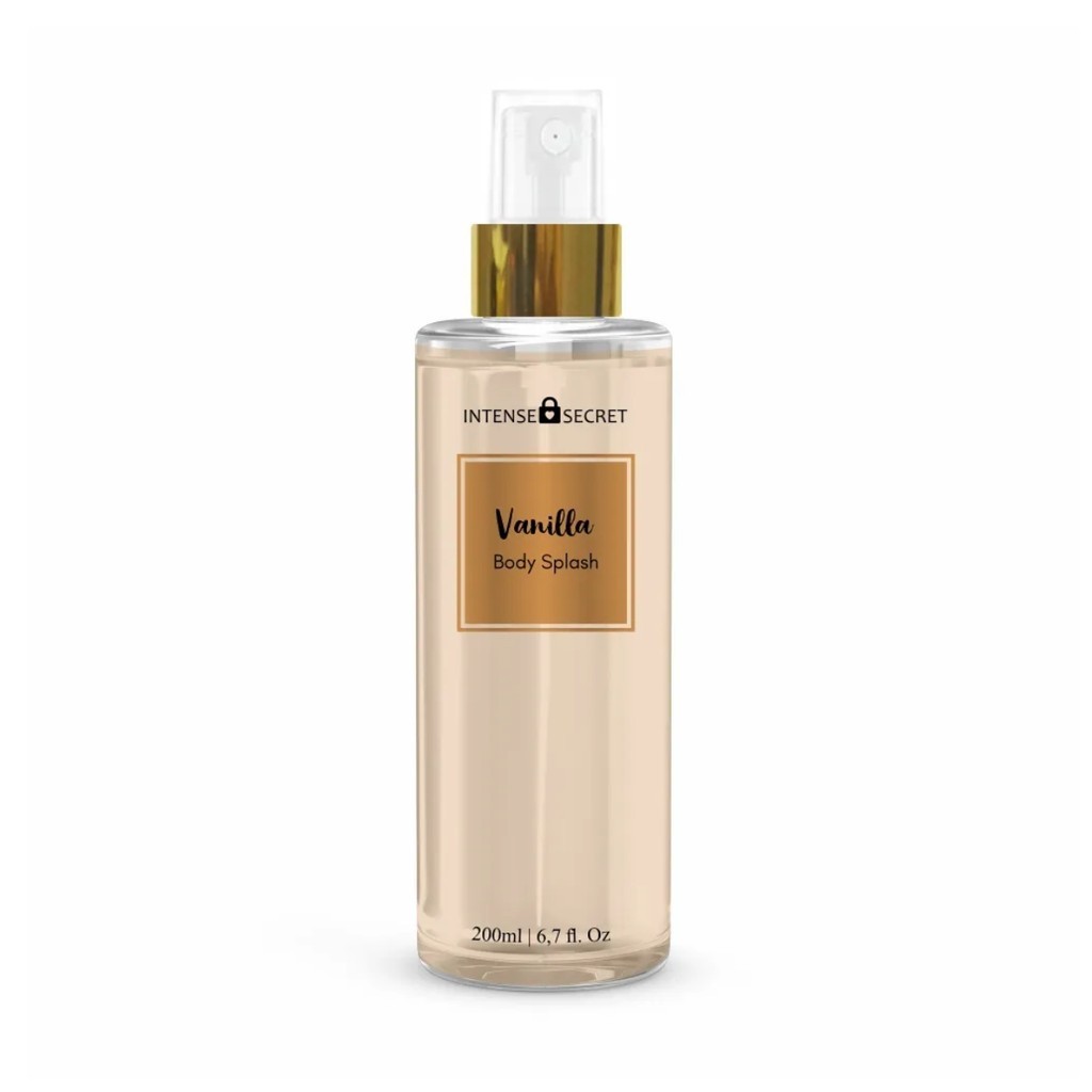 Colônia Body Splash Vanilla 200ml Intense Secret