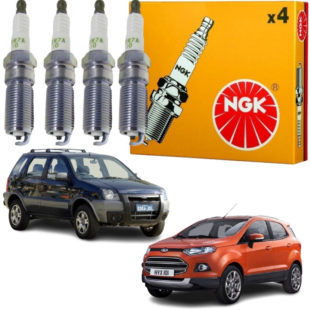 Jogo Vela Ignição Ngk Ford Ka Fiesta Ecosport 2003 A 2020