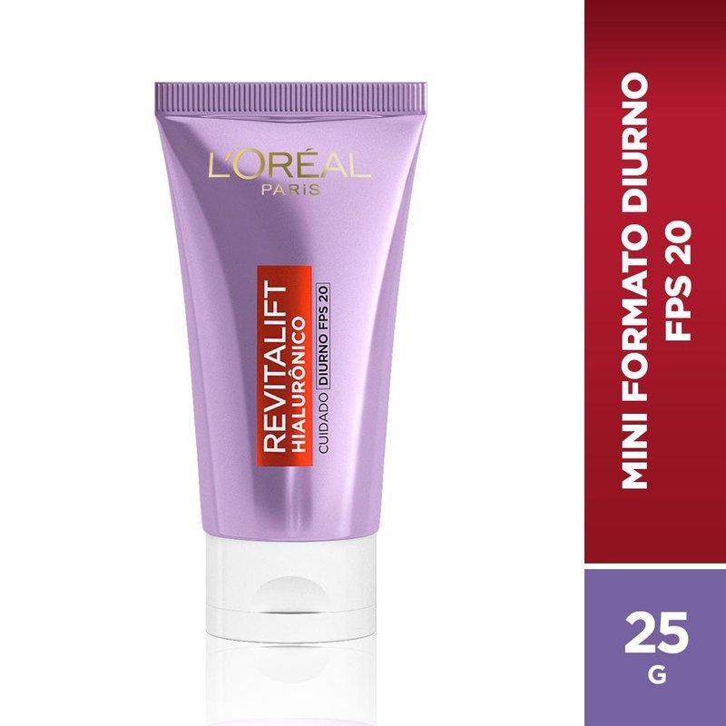 Creme Anti-idade L'Oréal Revitalift Hialurônico Diurno FPS20 25g