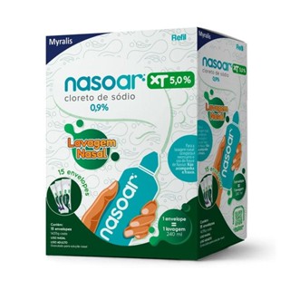 Refil Nasoar XT 5,0% Granulado Para Solução Nasal 15 Envelopes em Oferta na Shopee