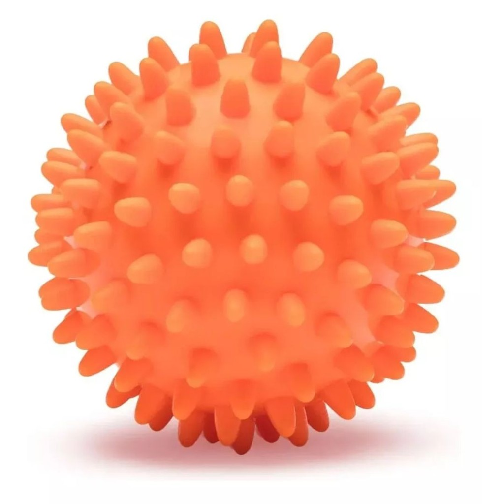 Bola de Massagem Hidrolight 7,5 cm Laranja Bola Massageadora Mãos Pés Costas Hidrolight Miofascial