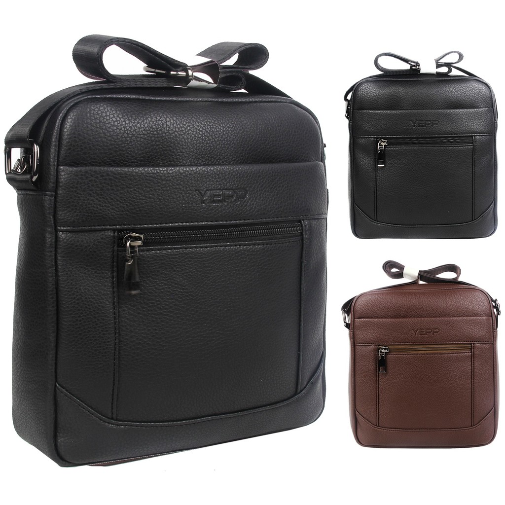 Bolsa Executiva Couro Sintético Com Alça Pasta Reforçada Trabalho Viagem - Yepp