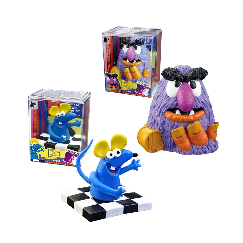 Kit Fandom Box Castelo Ra Tim Bum Boneco Miniatura Colecionável 16cm Vinil Atóxico Lider - 3484 em Oferta na Shopee