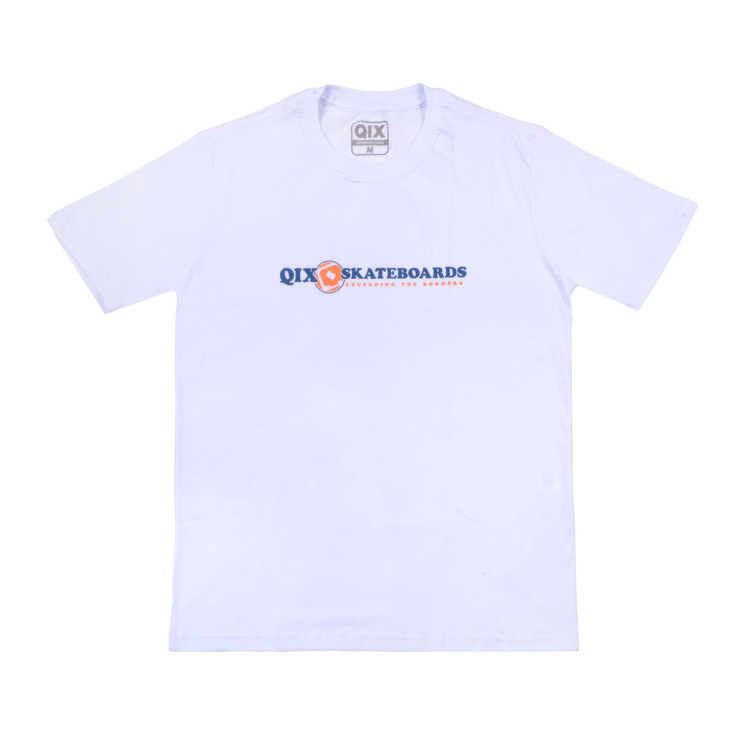 CAMISETA QIX SKATEBOARDS EXCEEDING THE BORDERS CLASSIC