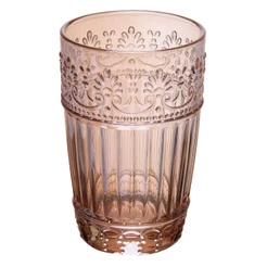 Conjunto 6 Copos Mauve Wolff 350ml Âmbar Vidro