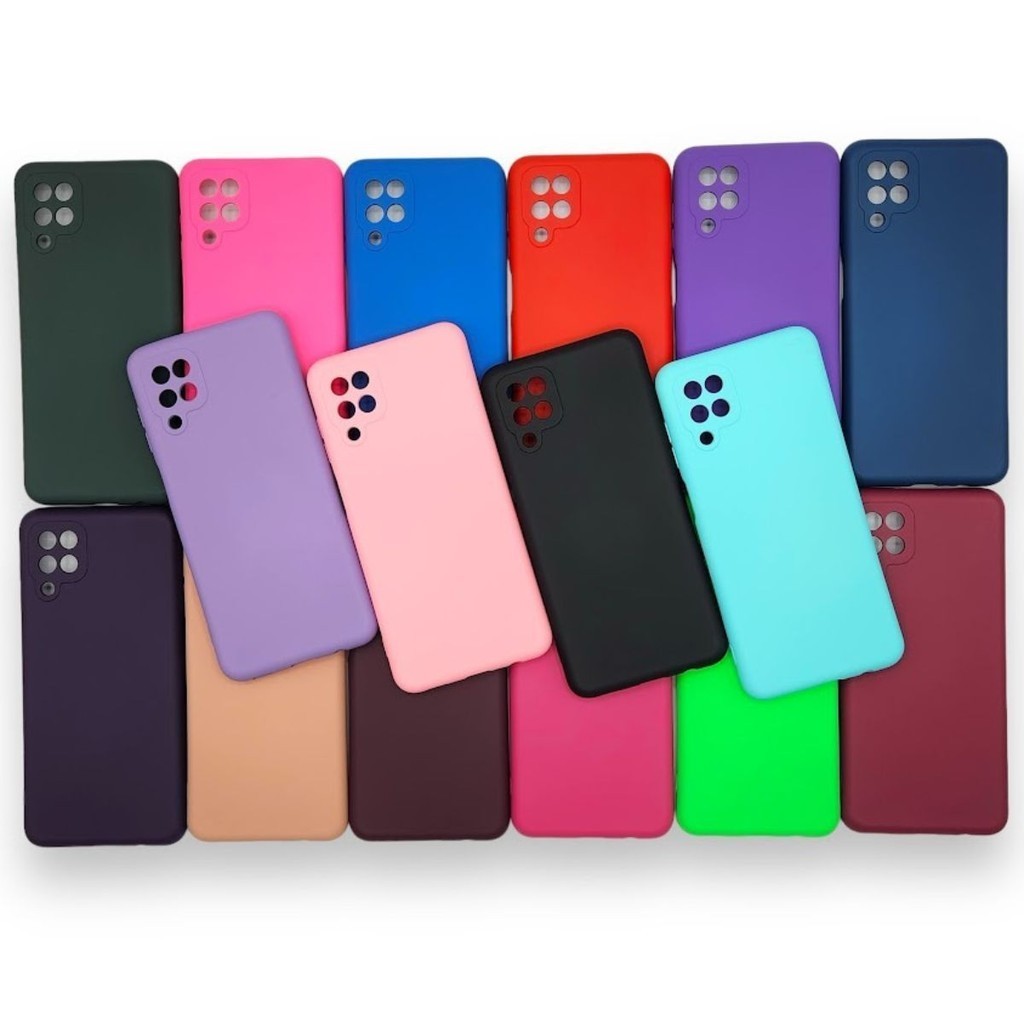 Capa Para Samsung Galaxy A22 4G Silicone Aveludada
