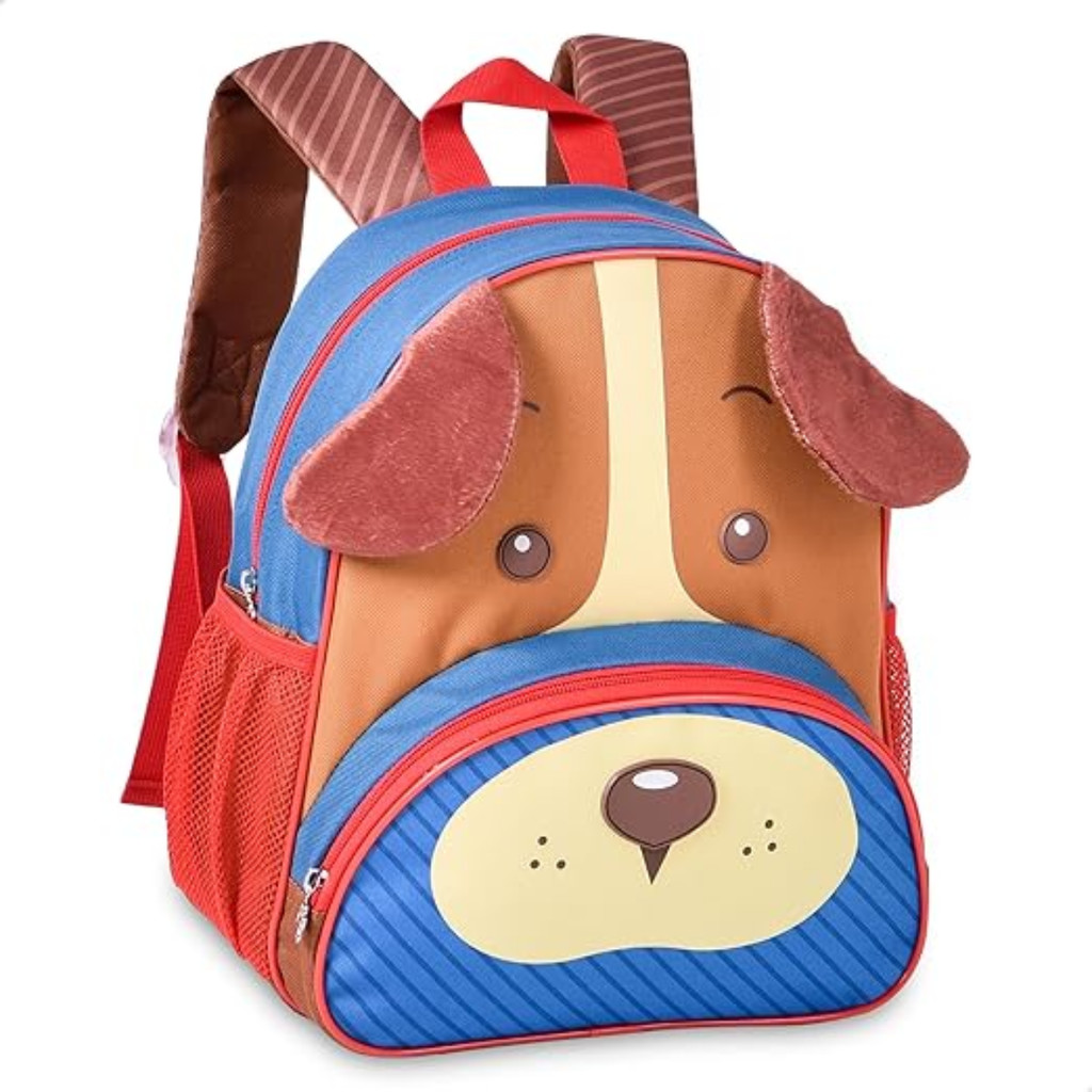 Mochila Costas Cachorrinho Caramelo 13" Clio Pets CP24502DV