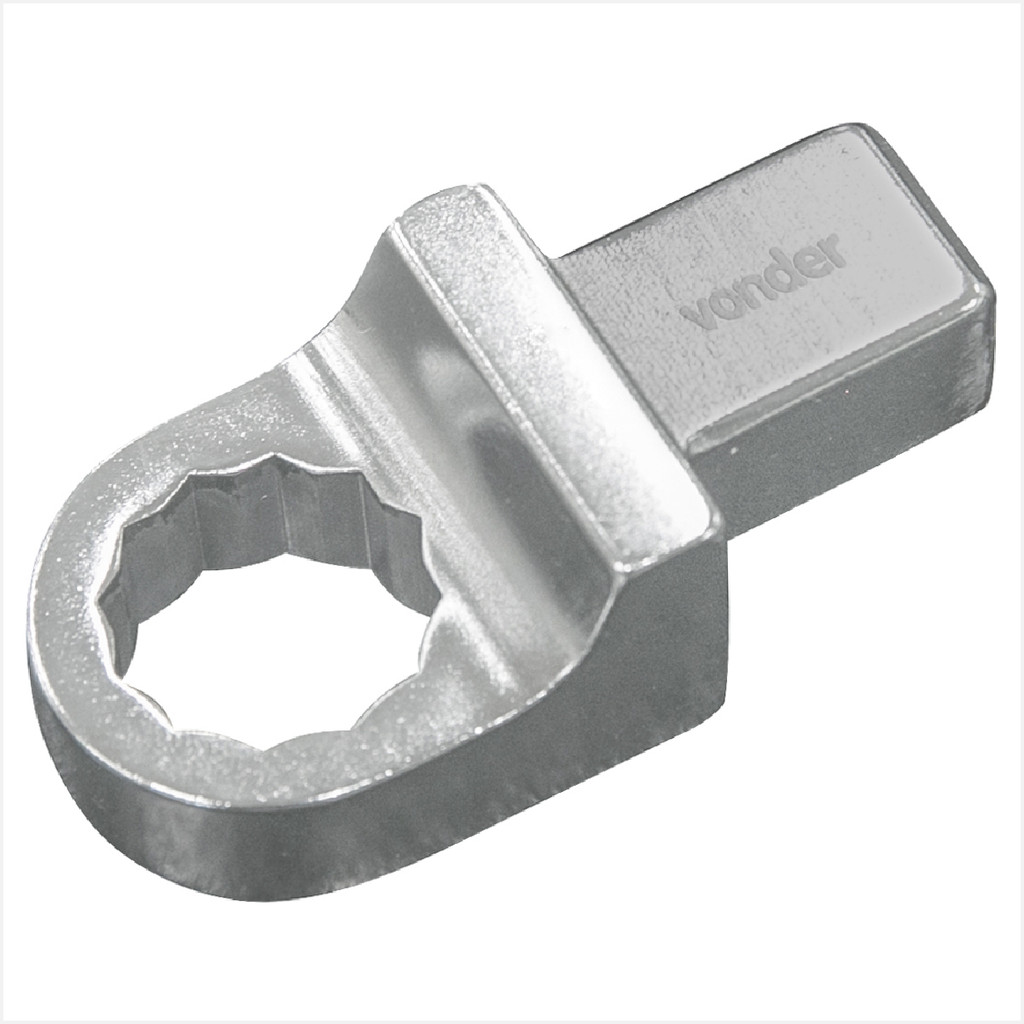 Ponta chave estrela de 21 mm encaixe 14 x 18 mm para torquímetro Vonder
