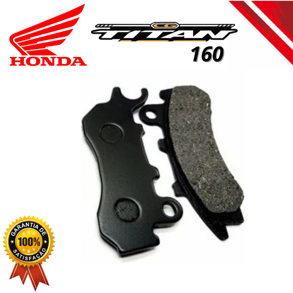 Pastilha De Freio Dianteira Honda Titan Fan  160 2018 a 2024 em Oferta na Shopee