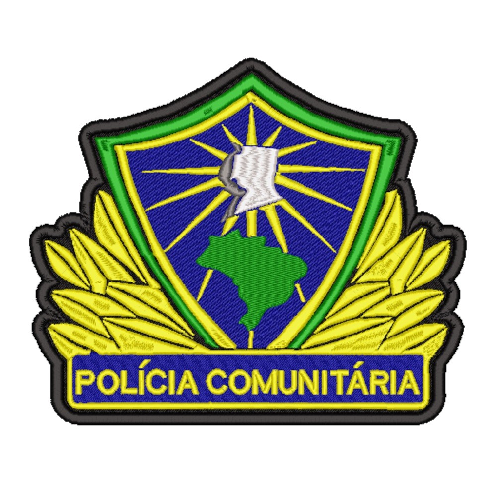 Patch Bordado Breve Pol. Comunitária - Multiplicador