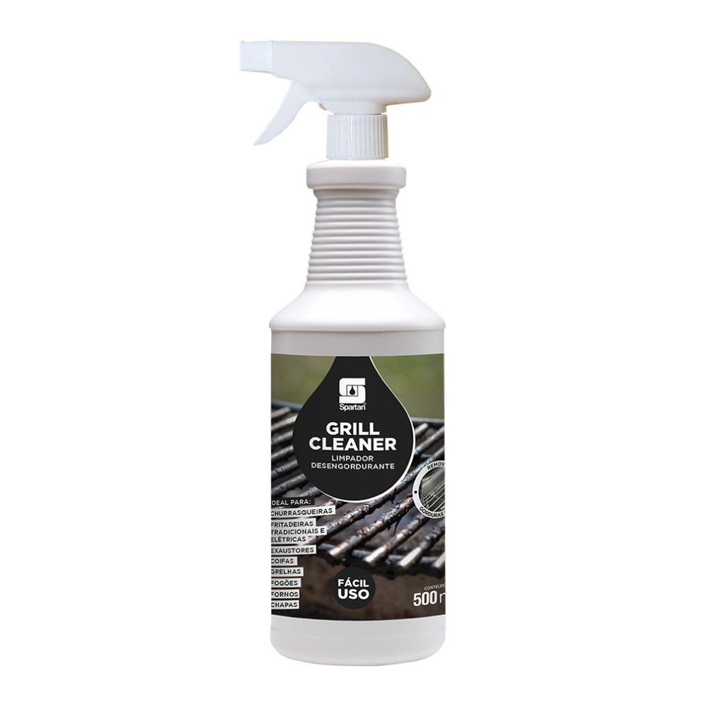 Limpador Grill Cleaner 500ml Spartan - Remove Gorduras Difíceis - Home & Living
