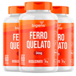 BIGENS KIT 3X FERRO QUELATO 34MG 60 TAB