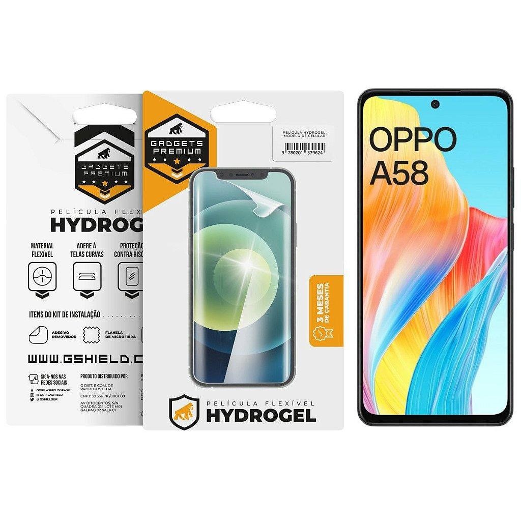 Película para Oppo A58 - Hydrogel HD - Gshield em Oferta na Shopee