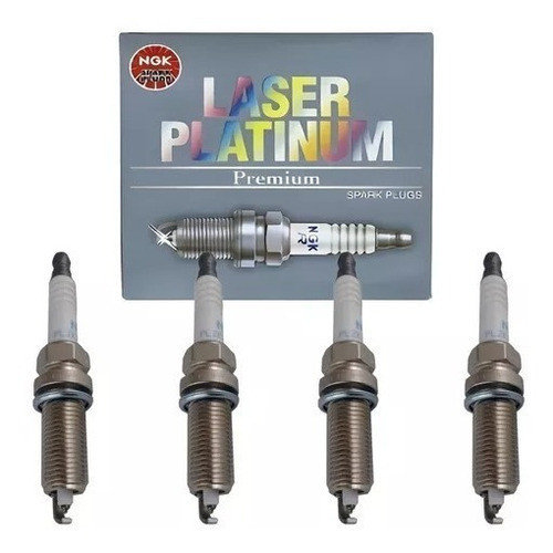 Jogo 04 Vela Ignição Ngk Nissan Grand Livina Kicks March em Oferta na Shopee