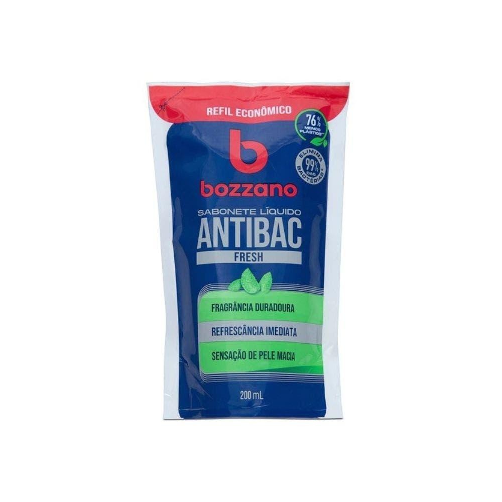Sabonete Líquido Bozzano Antibac Fresh Refil 200ml - Beauty
