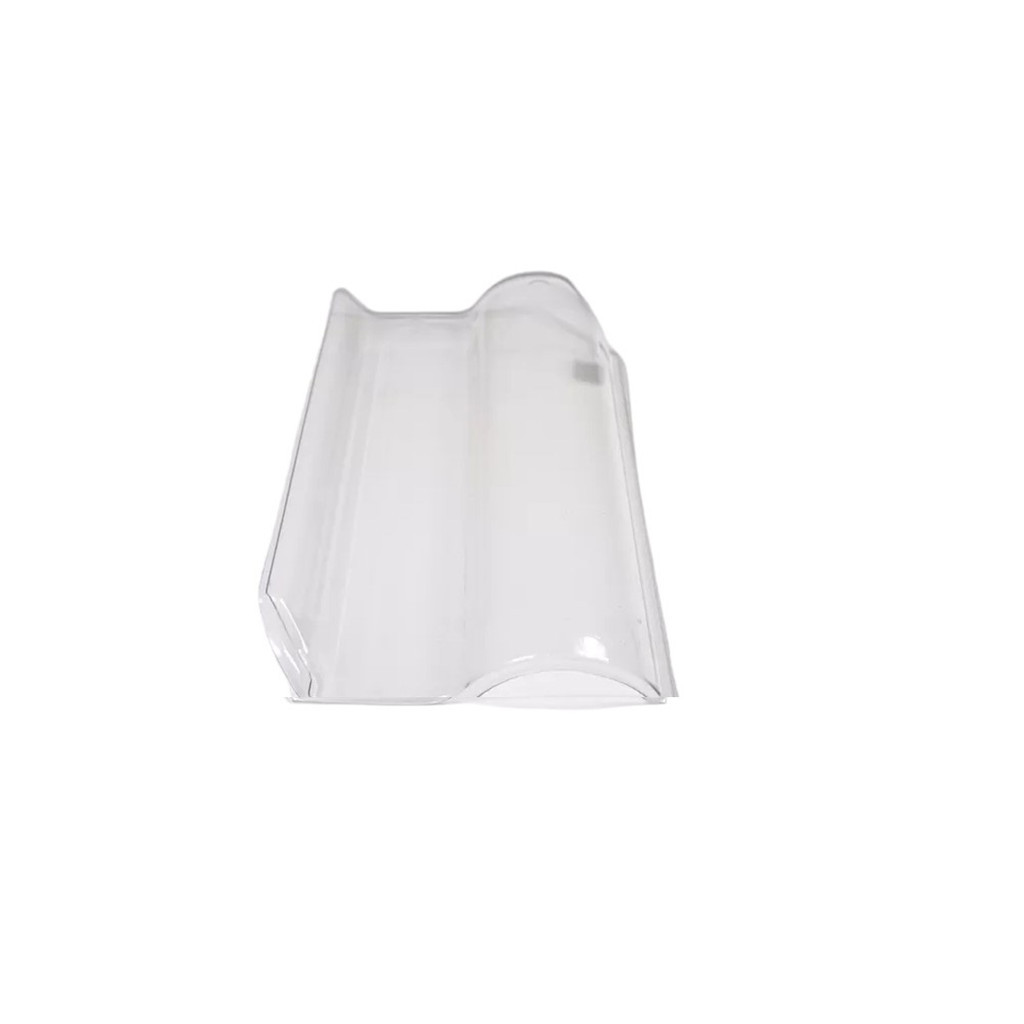 Kit 10 Telhas Plástica Americana Max Transparente / Cerâmica Ouro Prata Casa Telhado