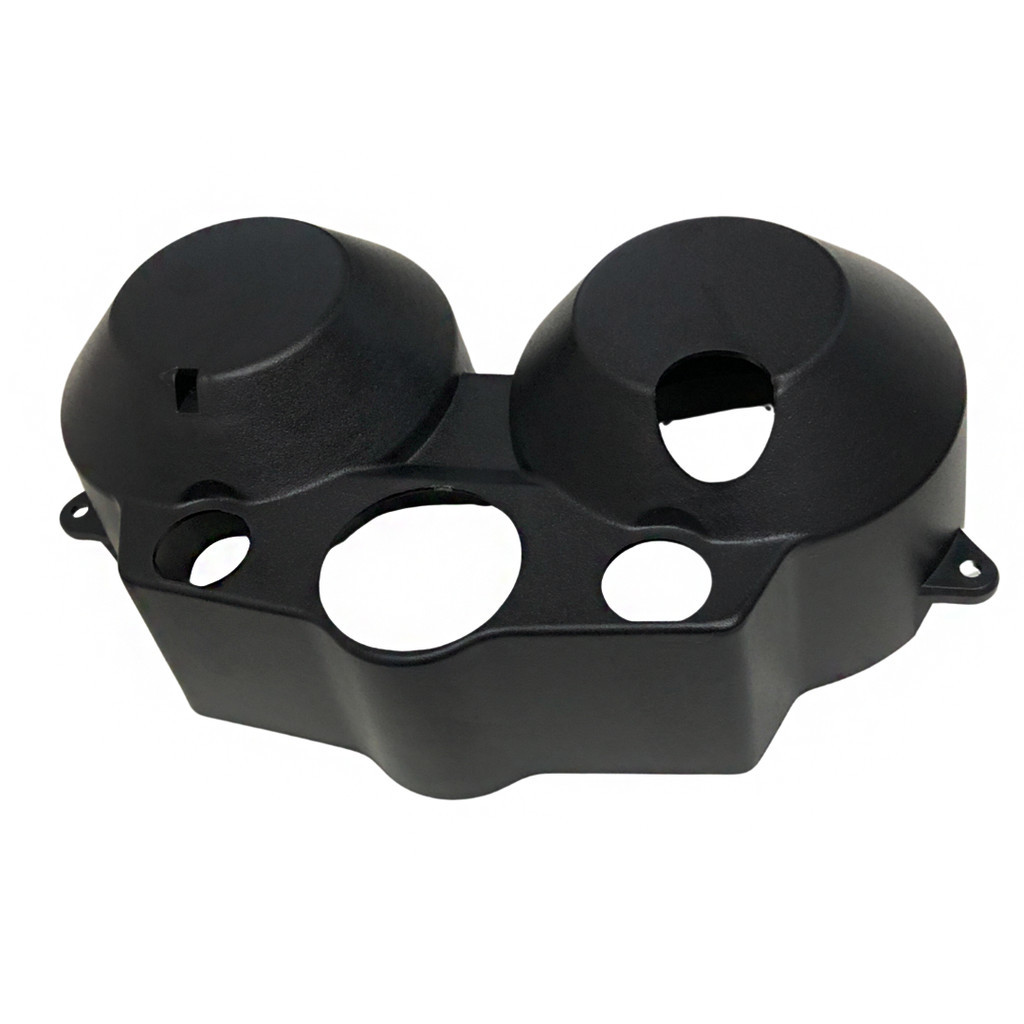 Carcaça Painel Inferior Para Moto Titan 125  2000 A 2004 Fan 125 2009 A 2013 Preto