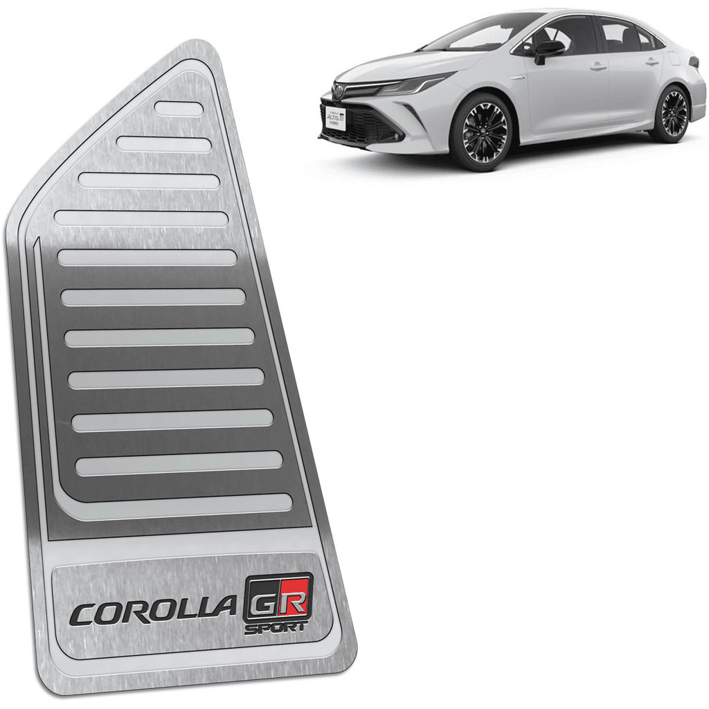 Descanso de Pé Corolla Gr Sport 20/.. - Aço Inox em Oferta na Shopee