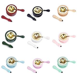 2/3Pcs Set Cera Seal Stamp Tool Laca Forno de Vedação Cera Colher de Fusão Cera Selo Selo Cabeça Handle DIY Wax Bead em Oferta na Shopee