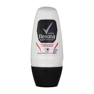 Desodorante Roll On Rexona Men Antibacterial + Invisible 50ml em Oferta na Shopee
