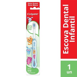 Escova Dental Colgate Smiles Infantil 0 a 2 Anos em Oferta na Shopee