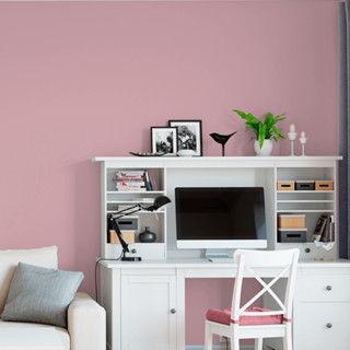 Papel de Parede Rosa Liso 5 METROS x 45CM Adesivo Autocolante em Oferta na Shopee