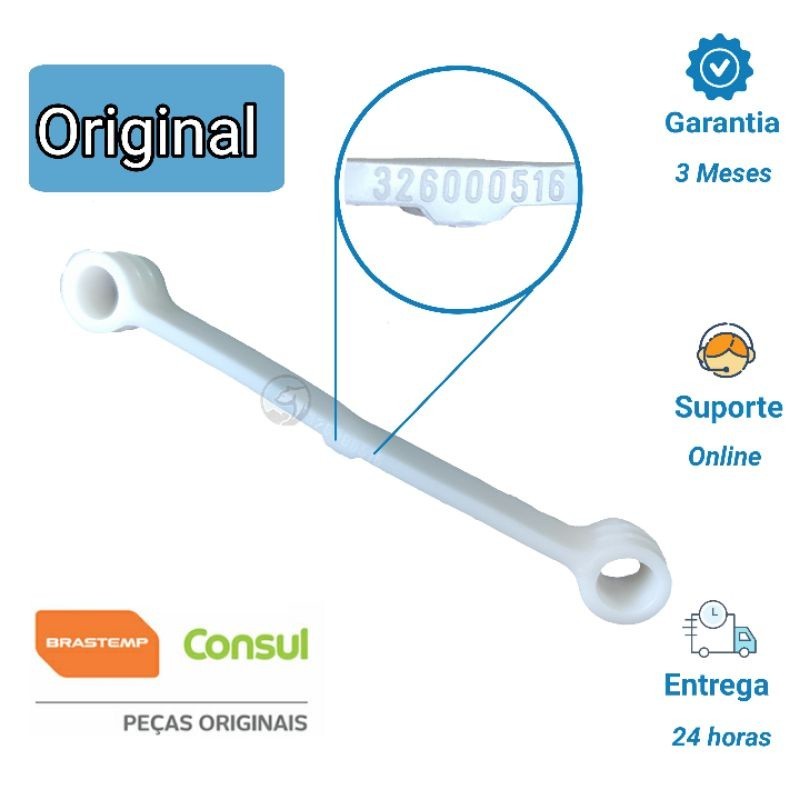 Kit 4 Tirante Para Lavadora Brastemp E Consul Original