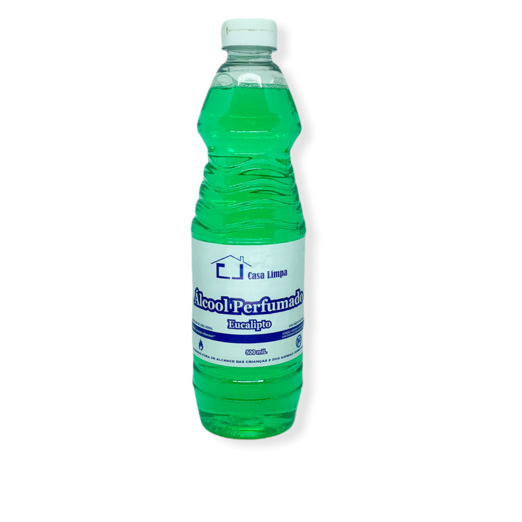 ALCOOL PERFUMADO EUCALIPTO 500ML CLIMPA